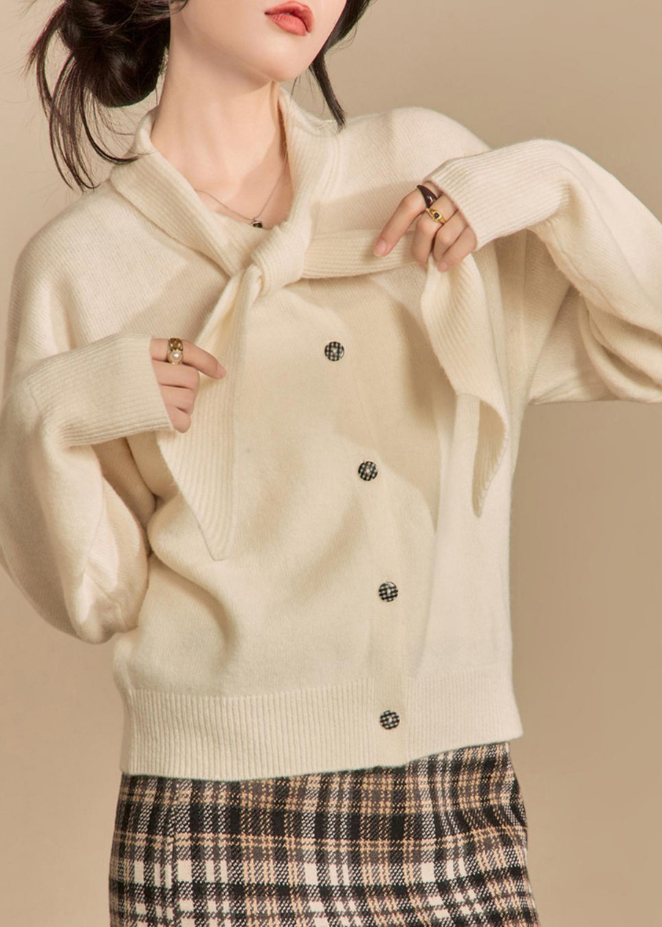 Beautifully Finished Sweater in a Timeless Design