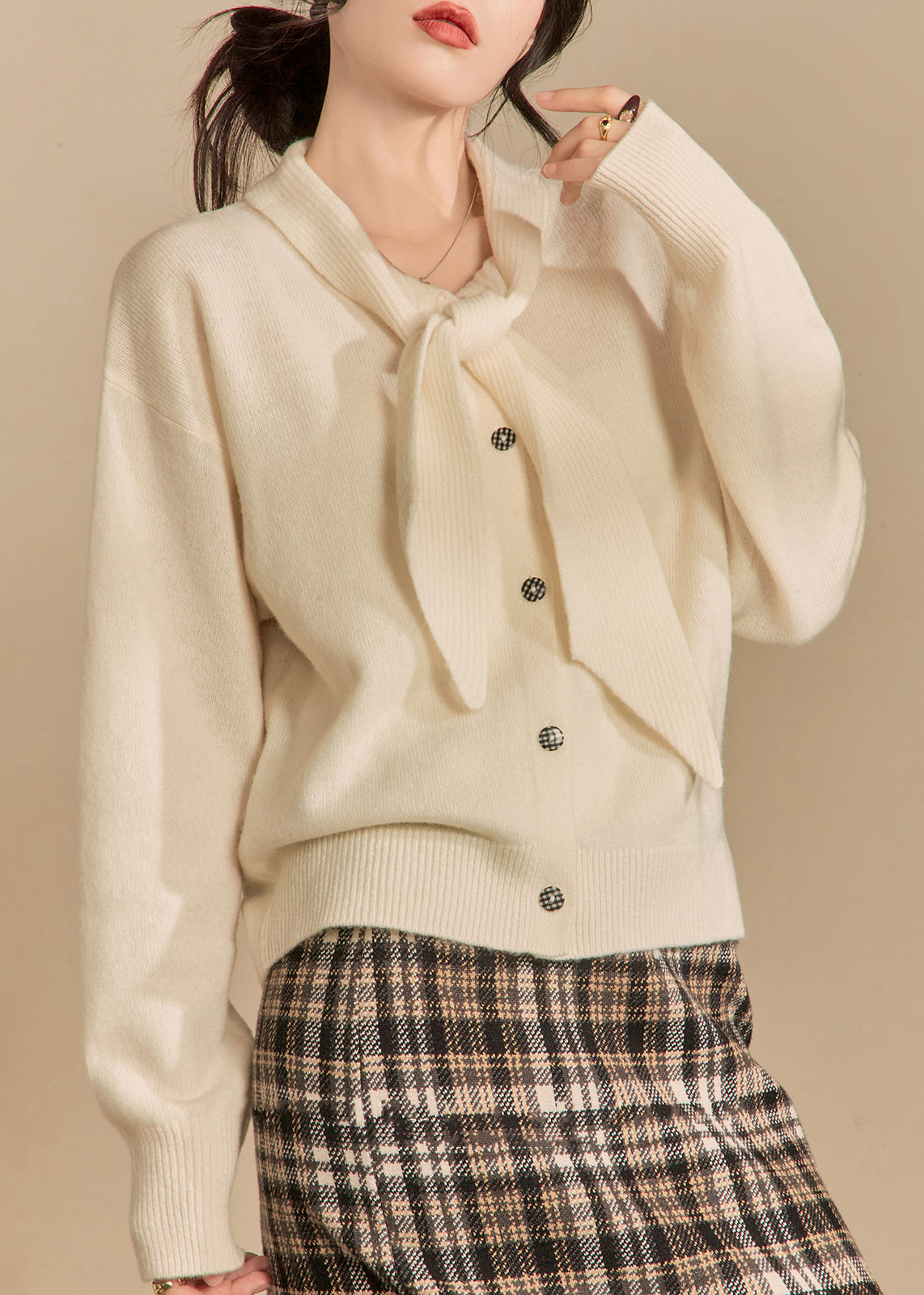 Beautifully Finished Sweater in a Timeless Design