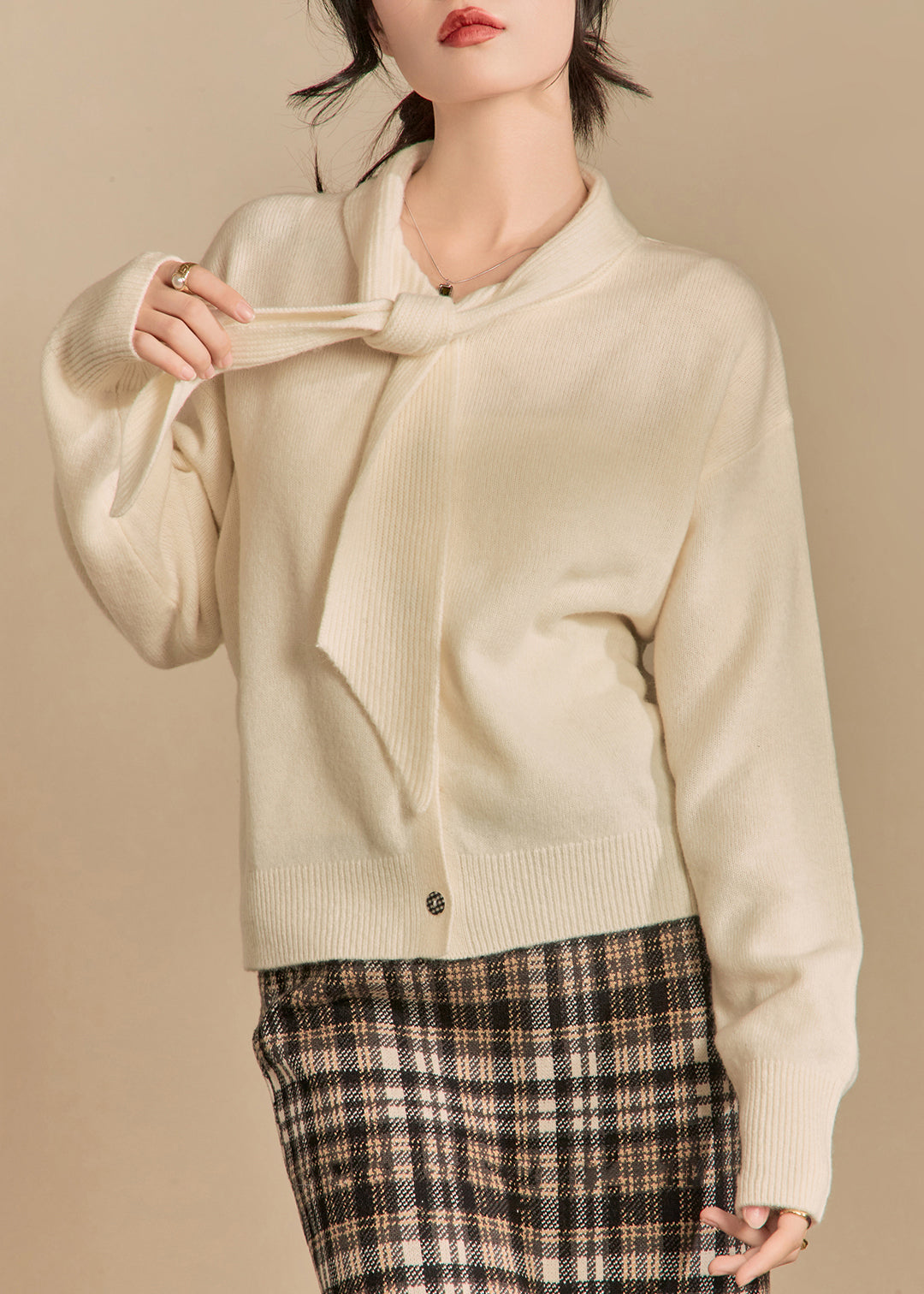 Beautifully Finished Sweater in a Timeless Design