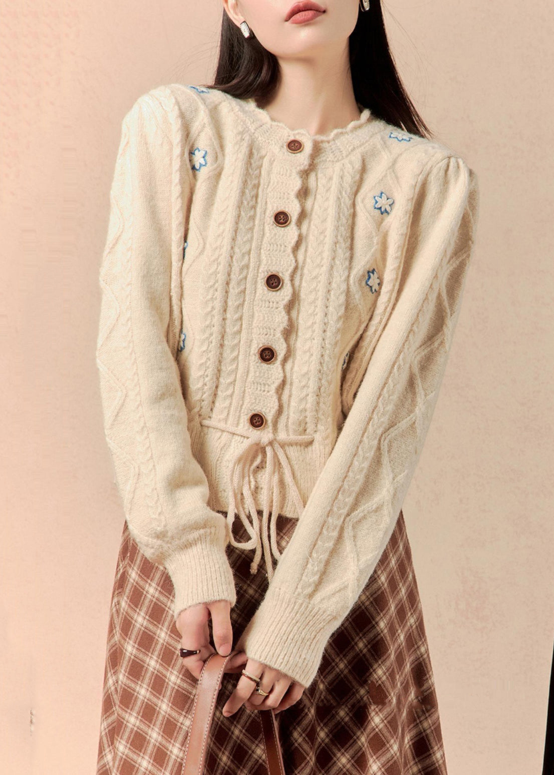 Vintage Inspired Sweater with a Contemporary Edge