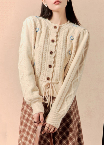 Vintage Inspired Sweater with a Contemporary Edge
