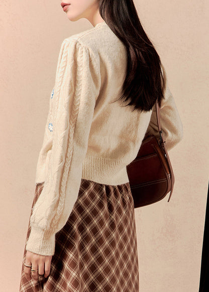 Vintage Inspired Sweater with a Contemporary Edge
