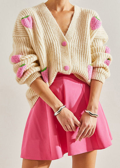 A Vintage Style Cardigan with Delicate Timeless Details