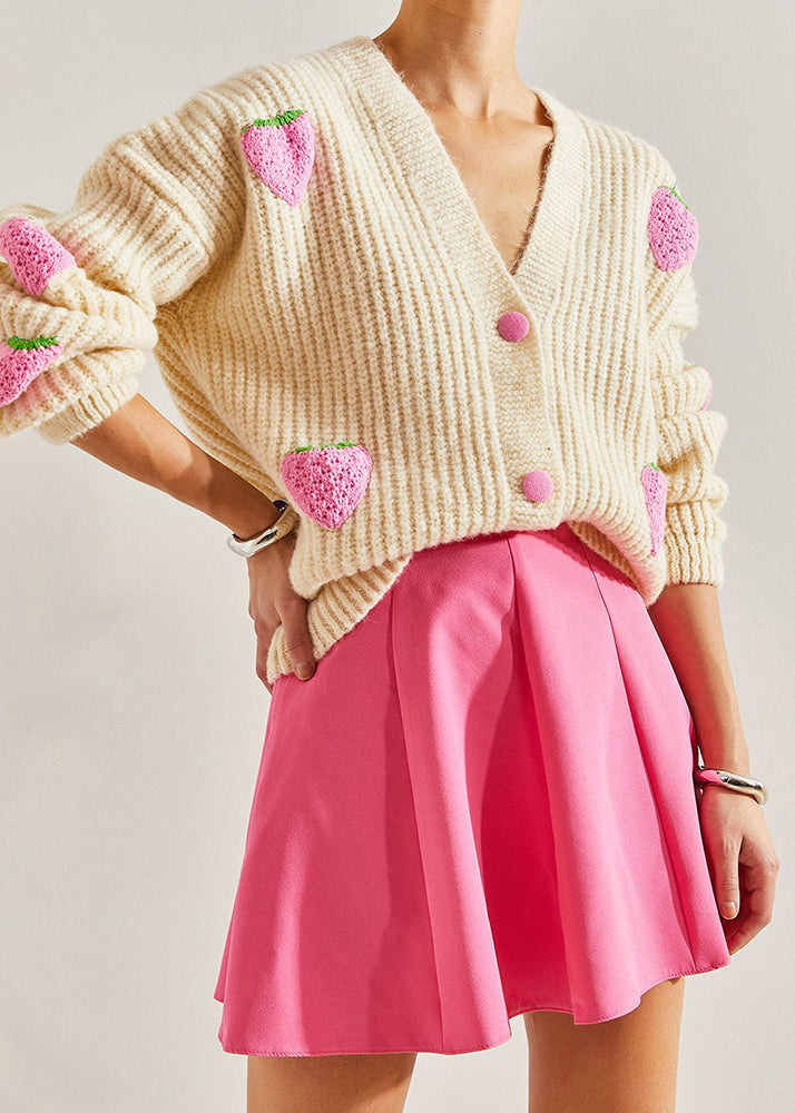 A Vintage Style Cardigan with Delicate Timeless Details