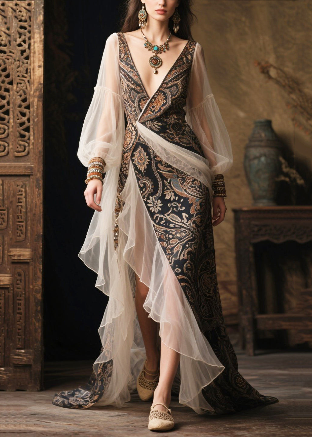 Well Tailored Dress with a Graceful Silhouette