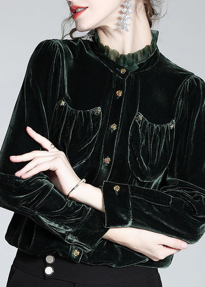 A Vintage Style Shirt with Delicate Timeless Details