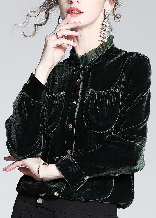 A Vintage Style Shirt with Delicate Timeless Details