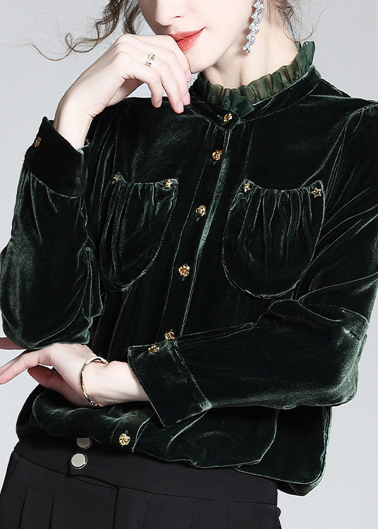 A Vintage Style Shirt with Delicate Timeless Details