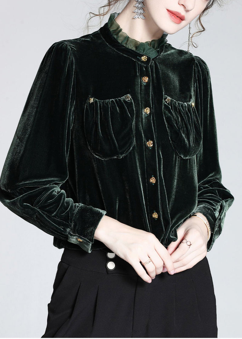 A Vintage Style Shirt with Delicate Timeless Details