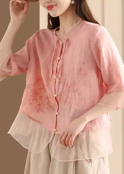A Vintage Style Shirt with Delicate Timeless Details