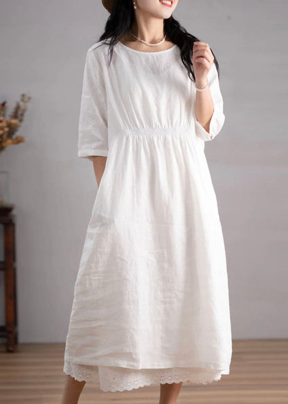 A Vintage Style Dress with Delicate Timeless Details