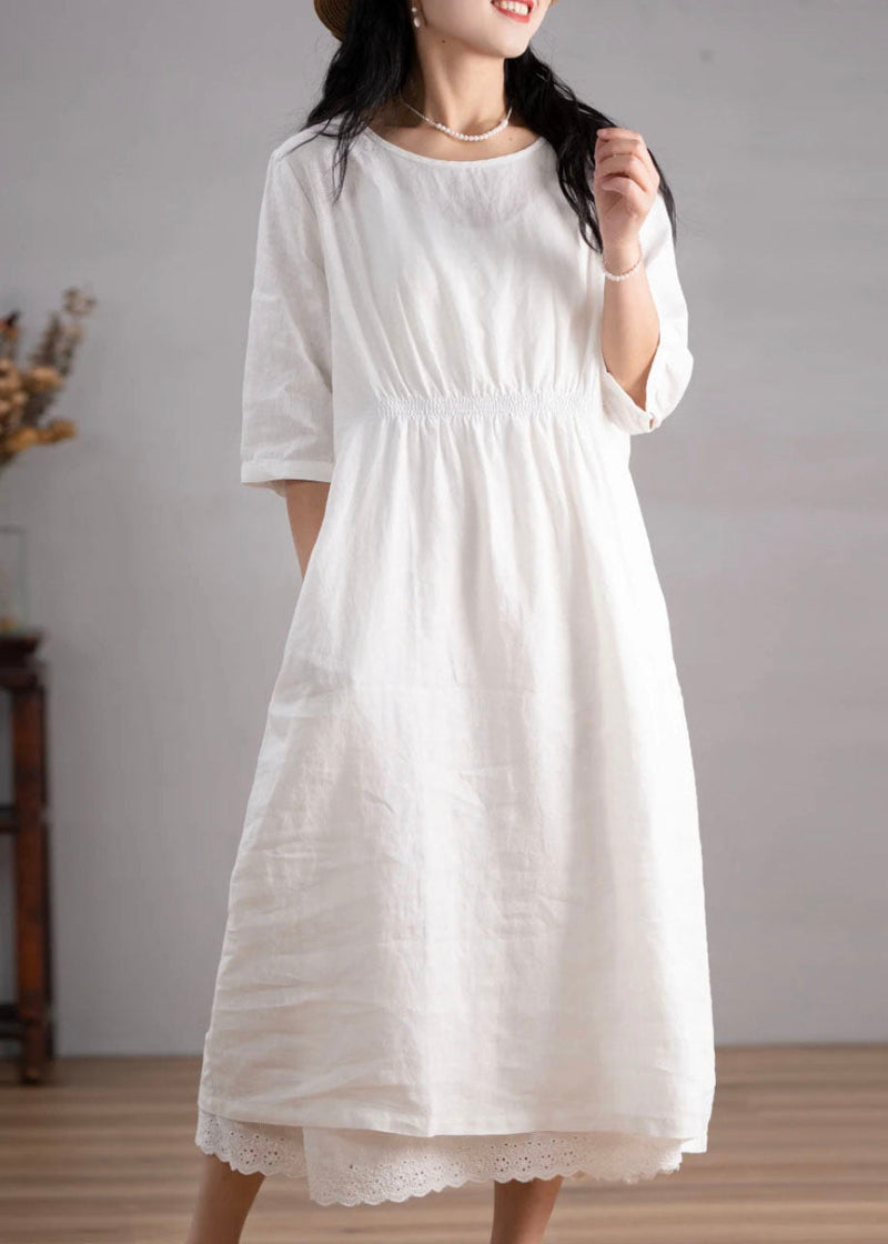 A Vintage Style Dress with Delicate Timeless Details