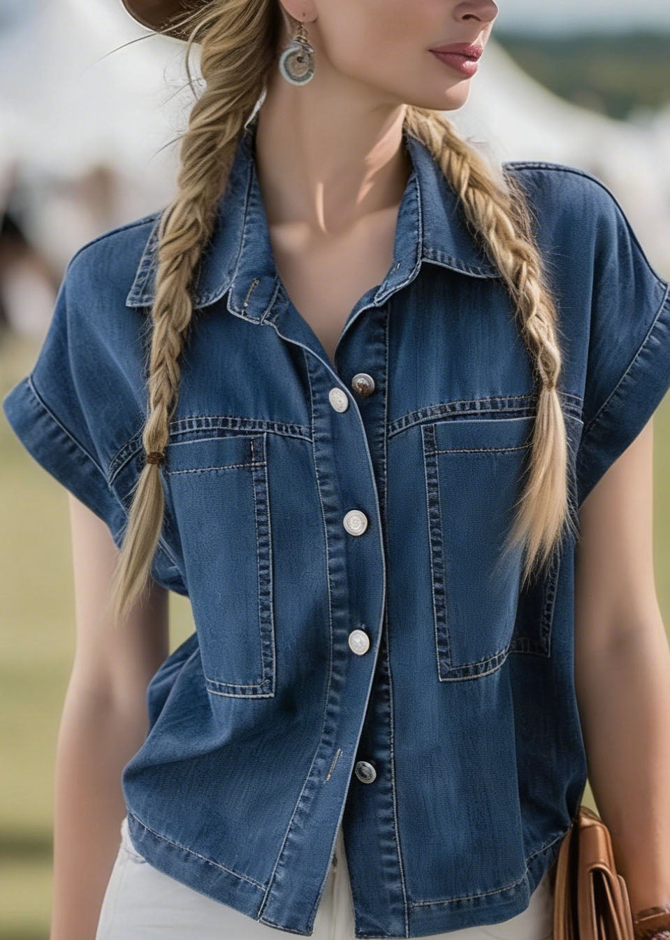 A Vintage Style Shirt with Delicate Timeless Details