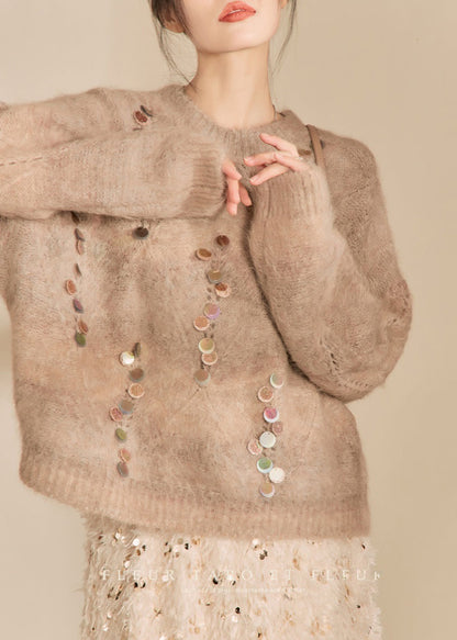 Vintage Inspired Sweater with a Contemporary Edge