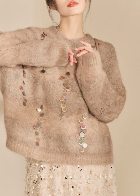 Vintage Inspired Sweater with a Contemporary Edge