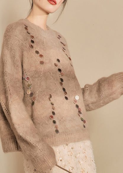 Vintage Inspired Sweater with a Contemporary Edge