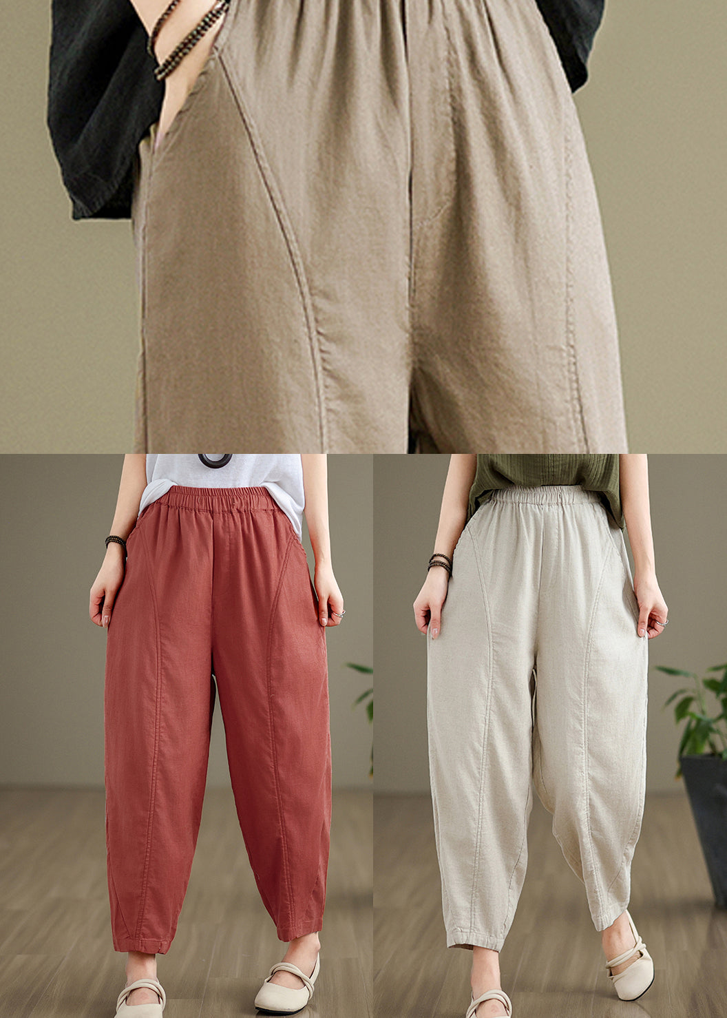 Classic Vintage Pants with a Flattering Fit