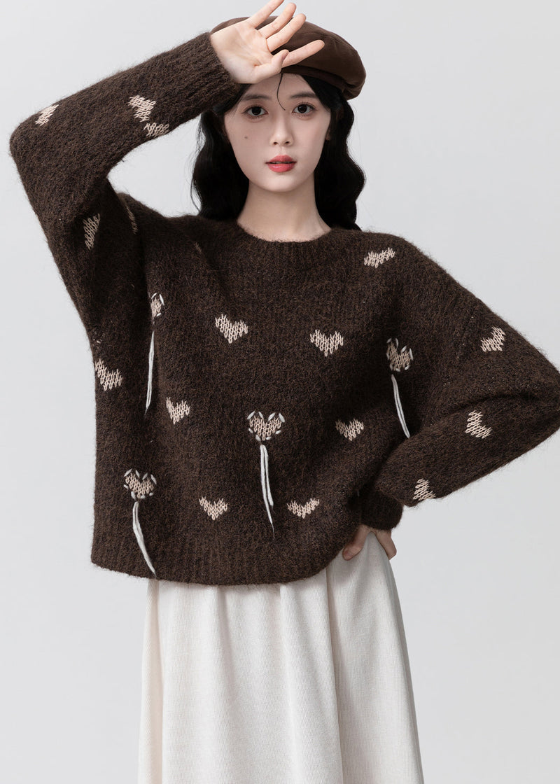 Vintage Inspired Sweater with a Contemporary Edge