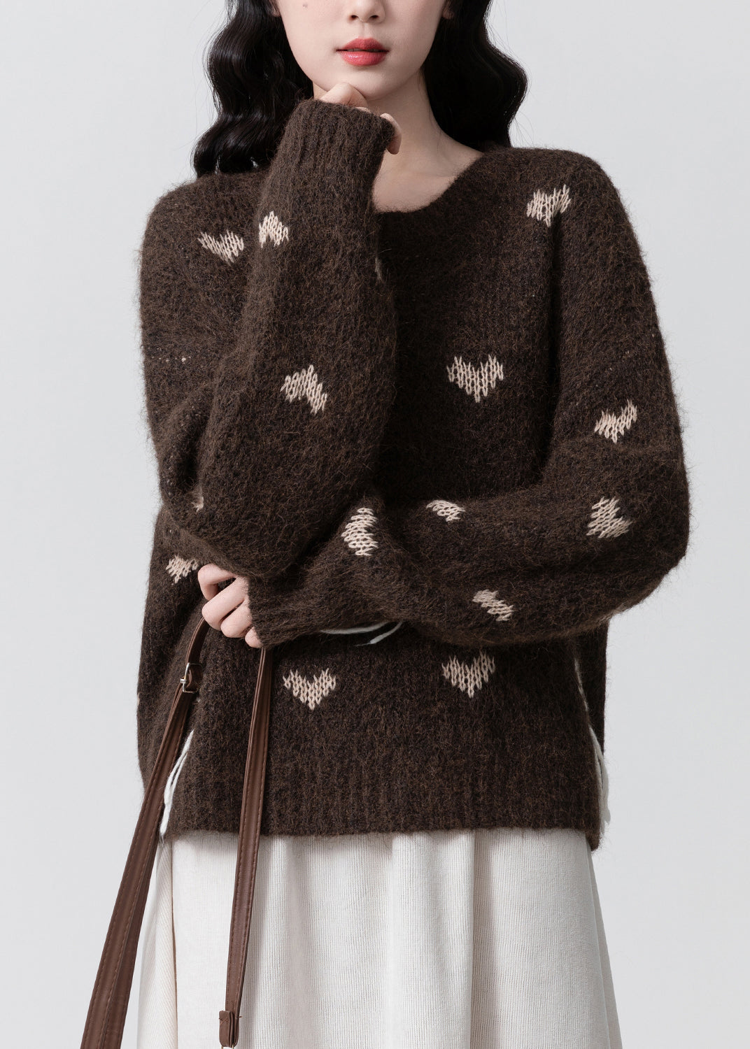 Vintage Inspired Sweater with a Contemporary Edge