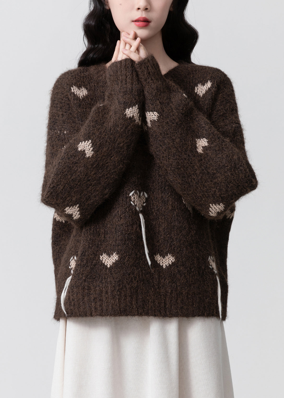 Vintage Inspired Sweater with a Contemporary Edge