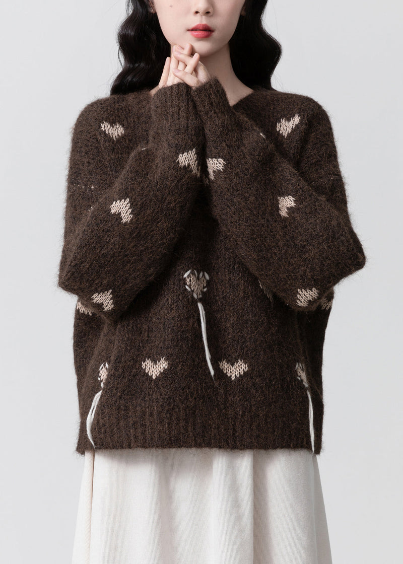 Vintage Inspired Sweater with a Contemporary Edge