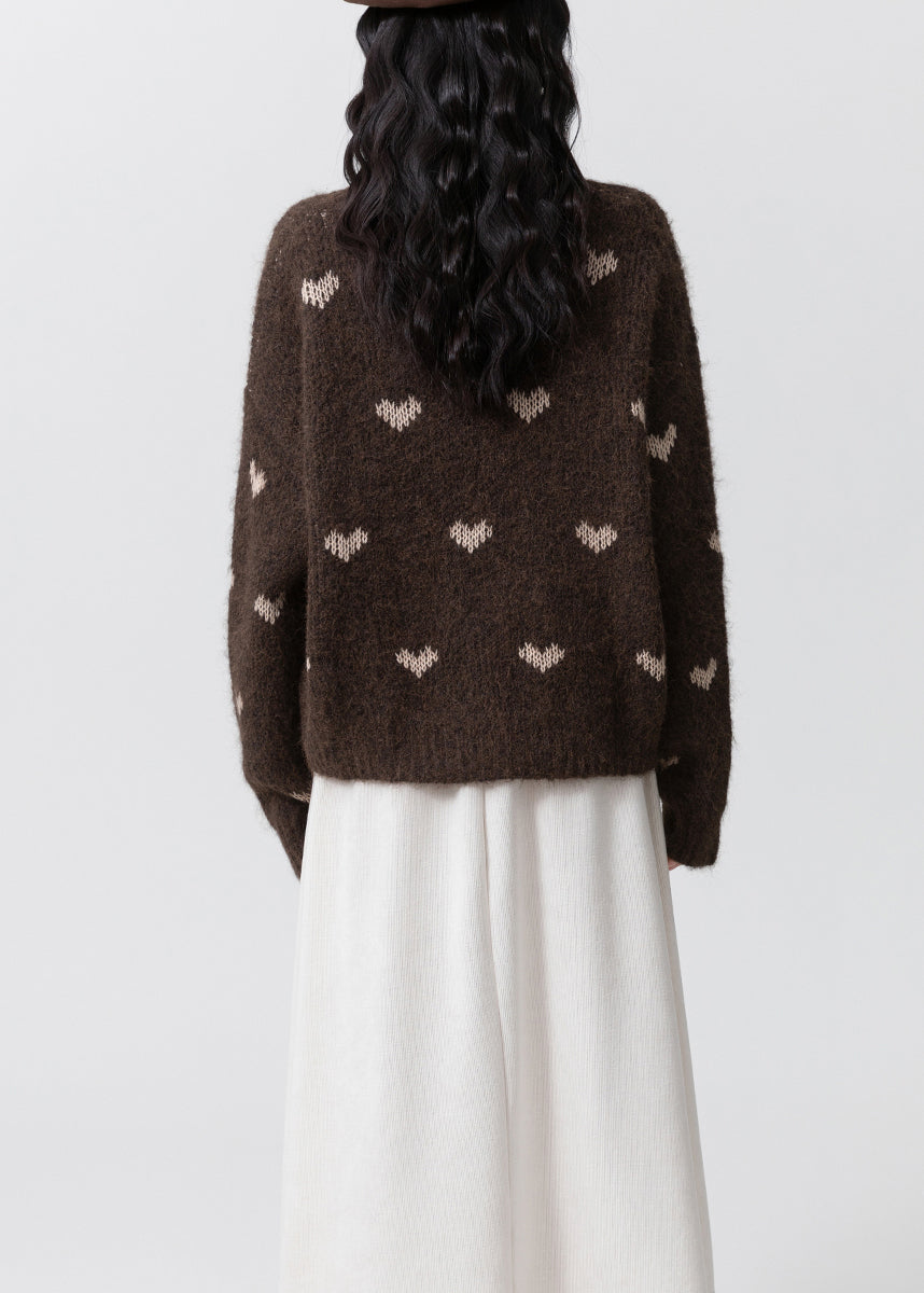 Vintage Inspired Sweater with a Contemporary Edge