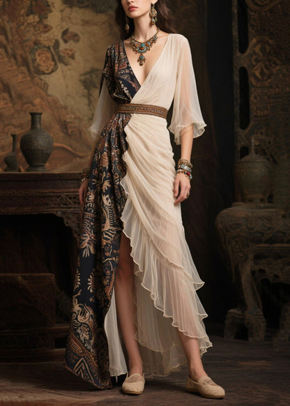 A Vintage Style Dress with Delicate Timeless Details