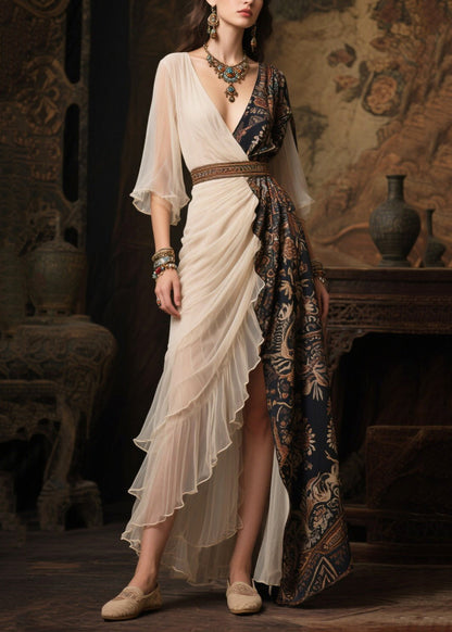 A Vintage Style Dress with Delicate Timeless Details