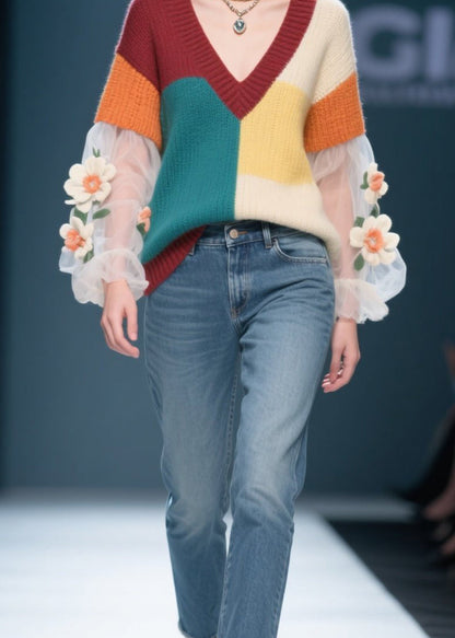 Classic Vintage Sweater with a Flattering Fit