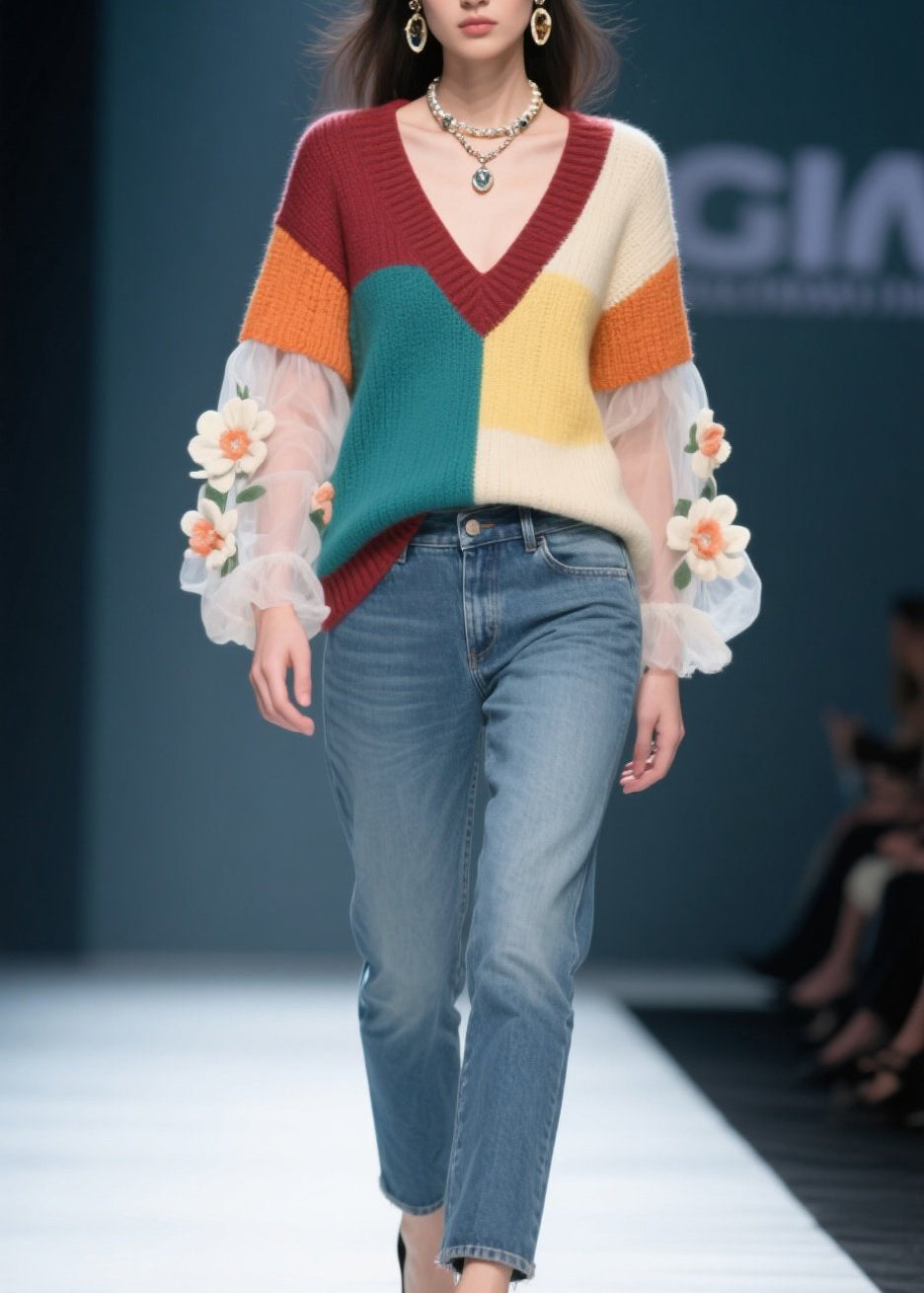 Classic Vintage Sweater with a Flattering Fit