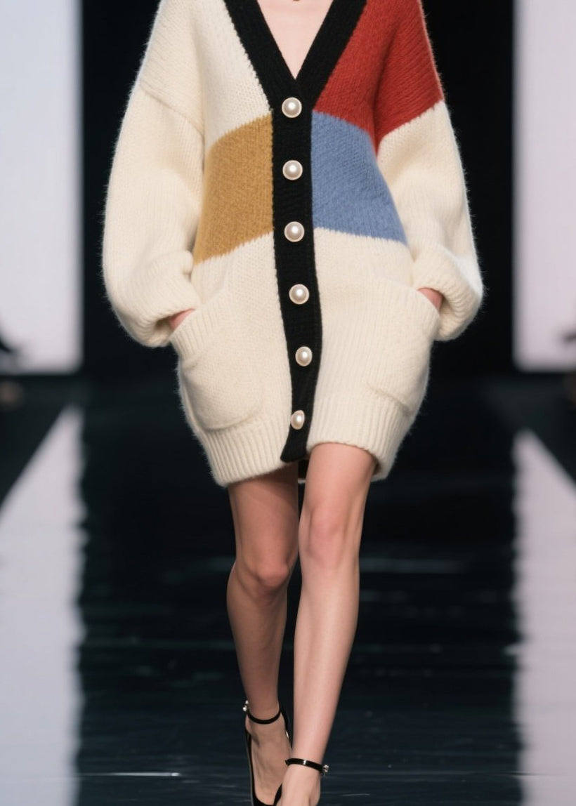 Well Tailored Cardigan with a Graceful Silhouette