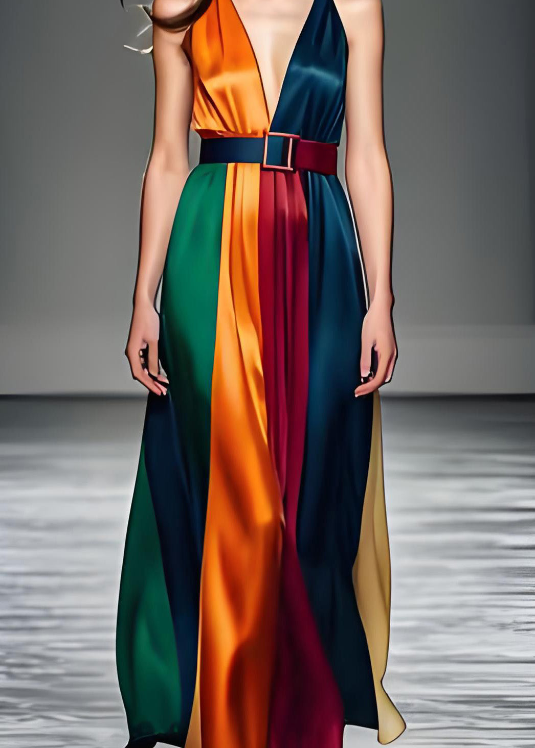 Well Tailored Dress with a Graceful Silhouette