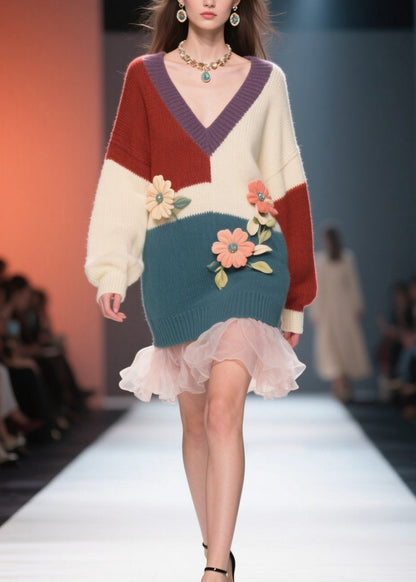 Classic Vintage Sweater with a Flattering Fit