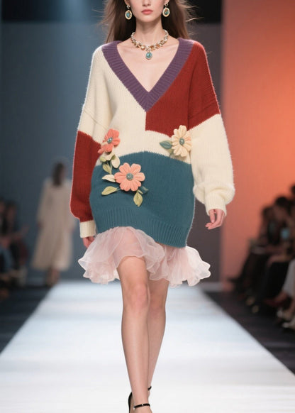 Classic Vintage Sweater with a Flattering Fit