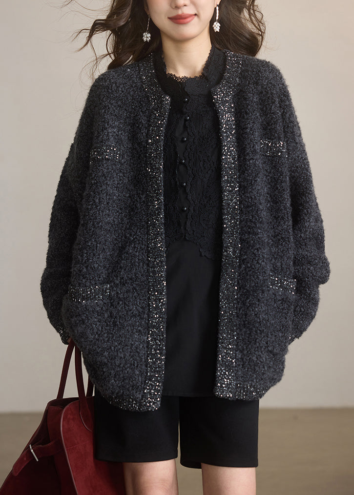 A Vintage Style Cardigan with Delicate Timeless Details