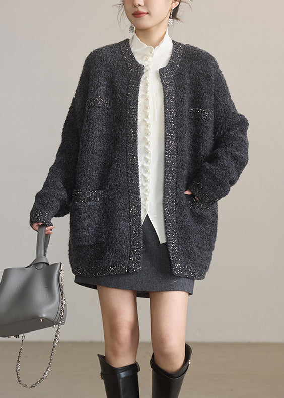 A Vintage Style Cardigan with Delicate Timeless Details