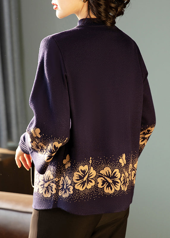 Classic Vintage Cardigan with a Flattering Fit