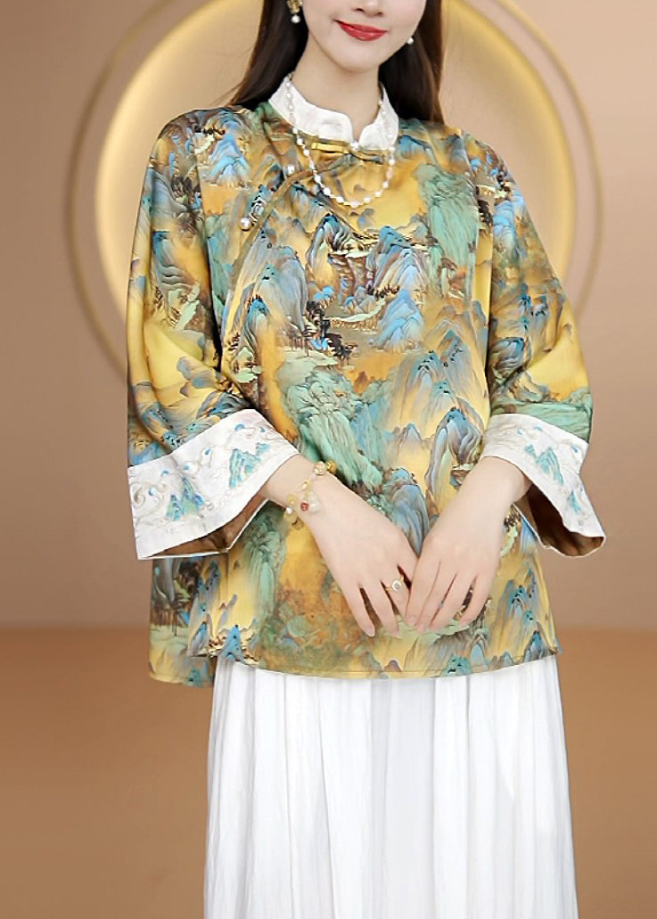 A Vintage Style Shirt with Delicate Timeless Details