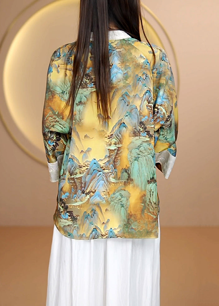 A Vintage Style Shirt with Delicate Timeless Details