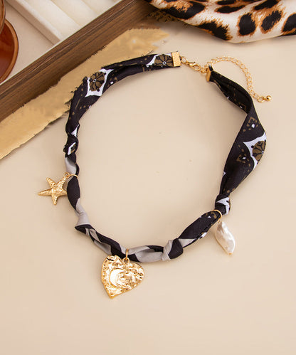 Vintage Handmade Gold Necklace