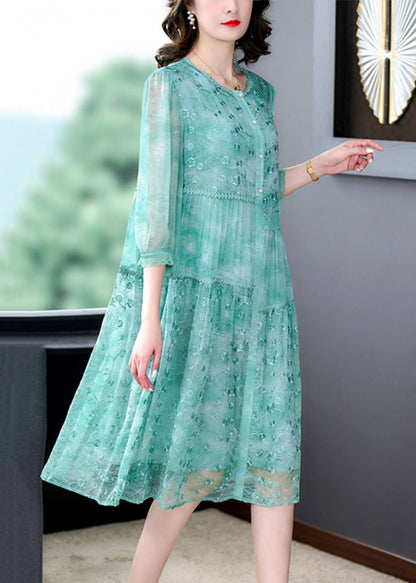 A Vintage Style Dress with Delicate Timeless Details