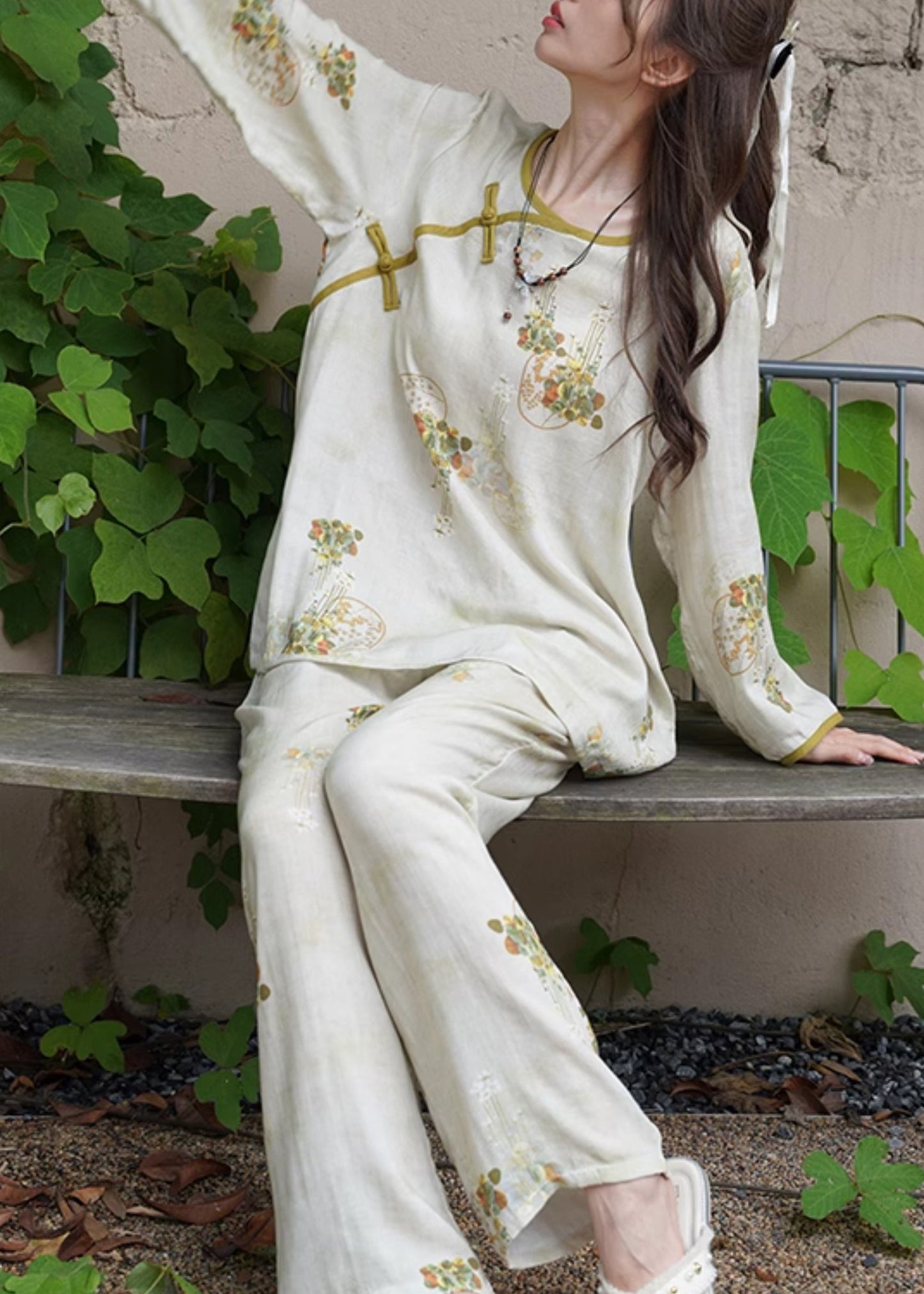 A Vintage Style Garment with Delicate Timeless Details