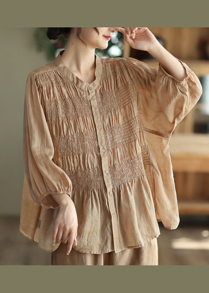 A Vintage Style Shirt with Delicate Timeless Details