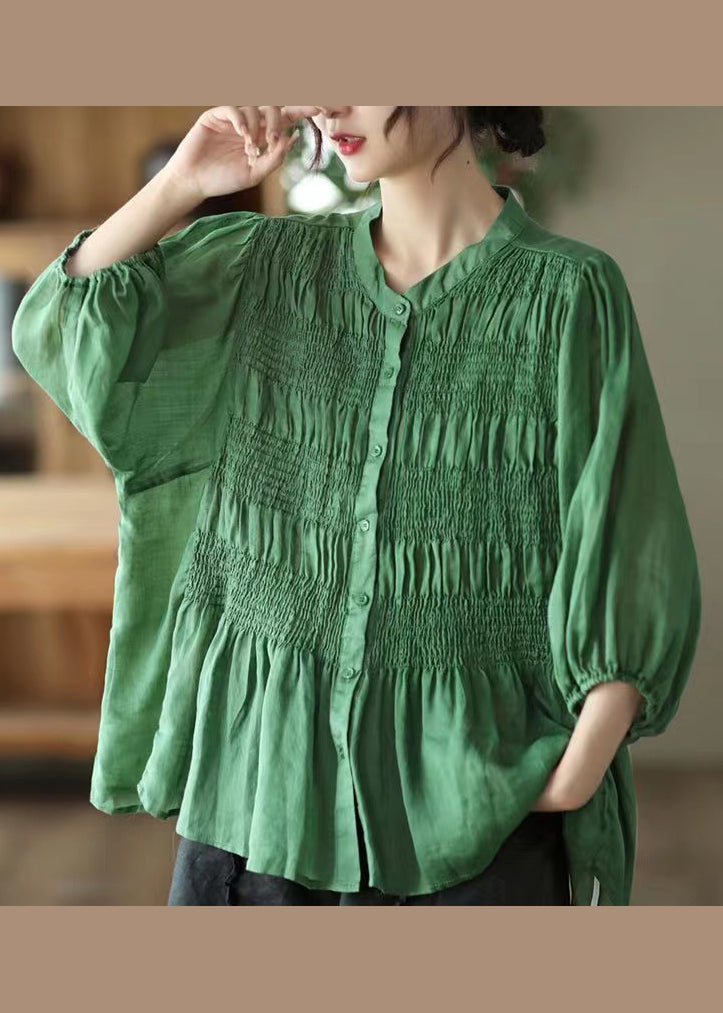 A Vintage Style Shirt with Delicate Timeless Details