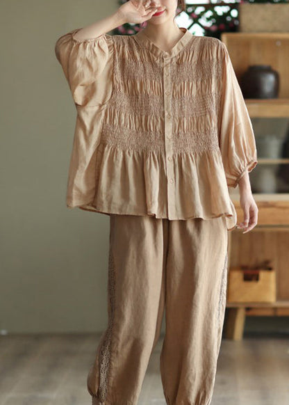 A Vintage Style Shirt with Delicate Timeless Details