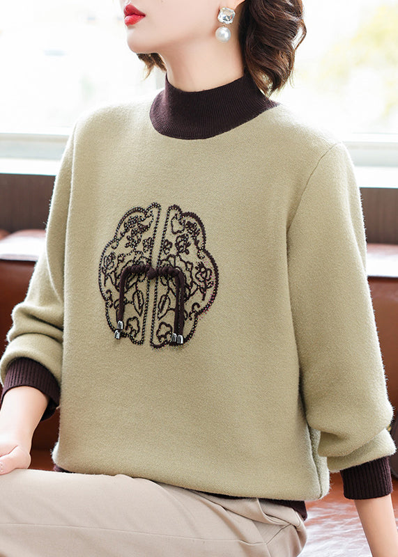 Vintage Inspired Sweater with a Contemporary Edge