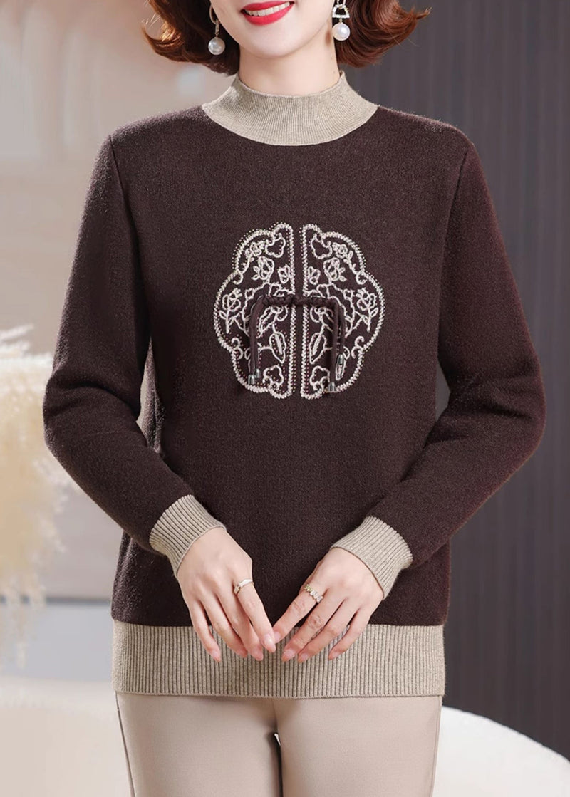 Vintage Inspired Sweater with a Contemporary Edge