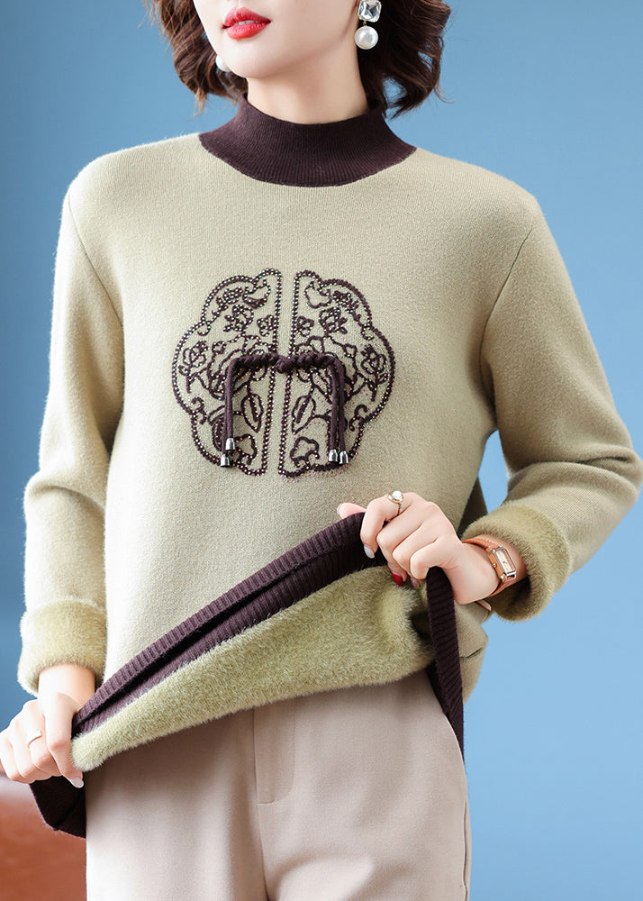 Vintage Inspired Sweater with a Contemporary Edge