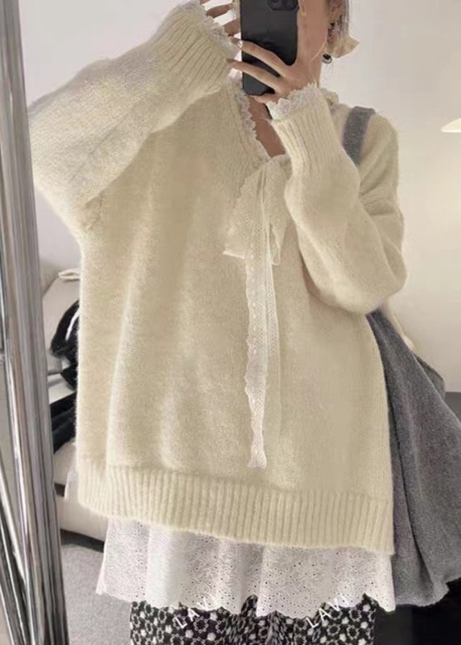 Vintage Inspired Sweater with a Contemporary Edge