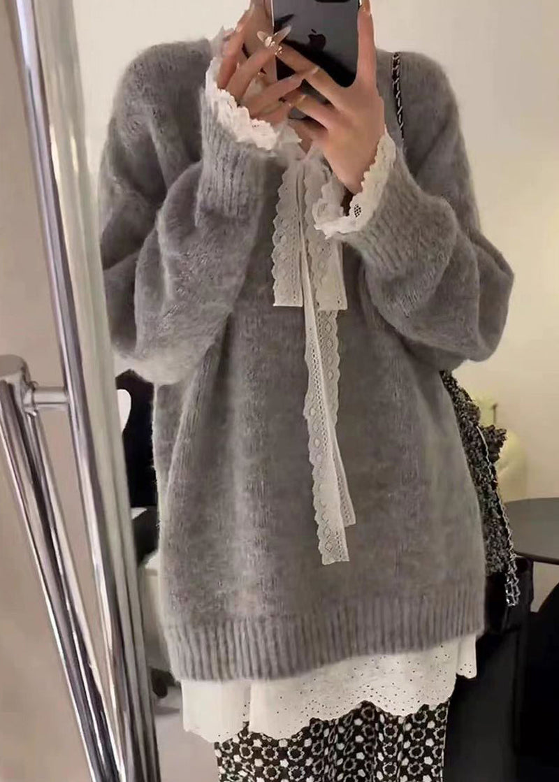 Vintage Inspired Sweater with a Contemporary Edge